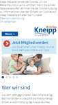 Mobile Screenshot of kneippverlag.de